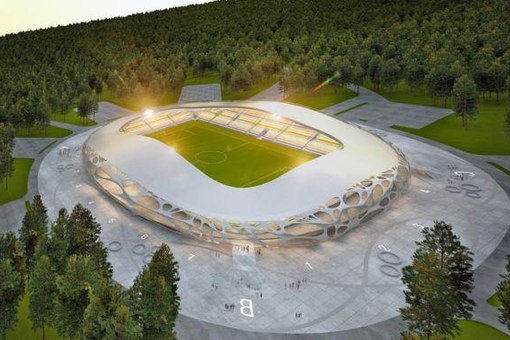 Firm OFIS architecture have designed the FC bate borisov stadium in